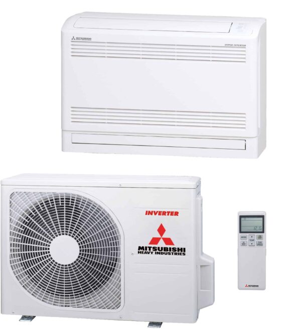 Mitsubishi vloermodel single-split airco unit 3,5 kw