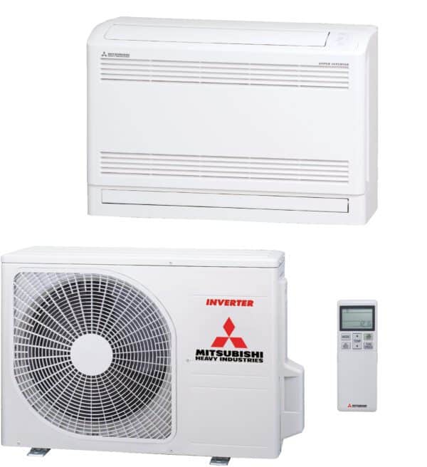 Mitsubishi vloermodel single-split airco unit 5,0 kw